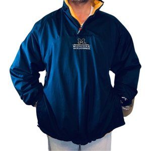 Reversible Michigan State Wolverines Fleece-lined or Nylon Bomber Windbreaker